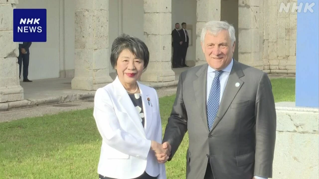 G7外相会合 伊で開幕 中東情勢への対応など主な議題に