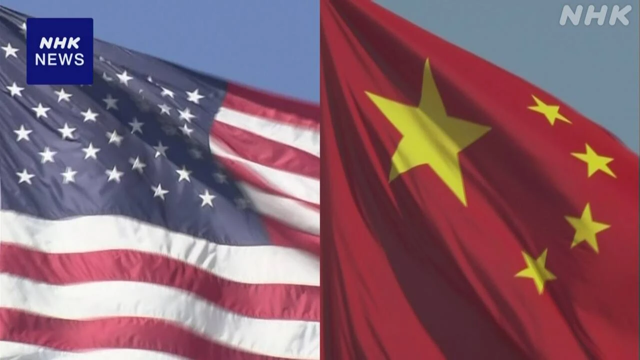 トランプ大統領 “中国との貿易協議 9日にロンドンで”