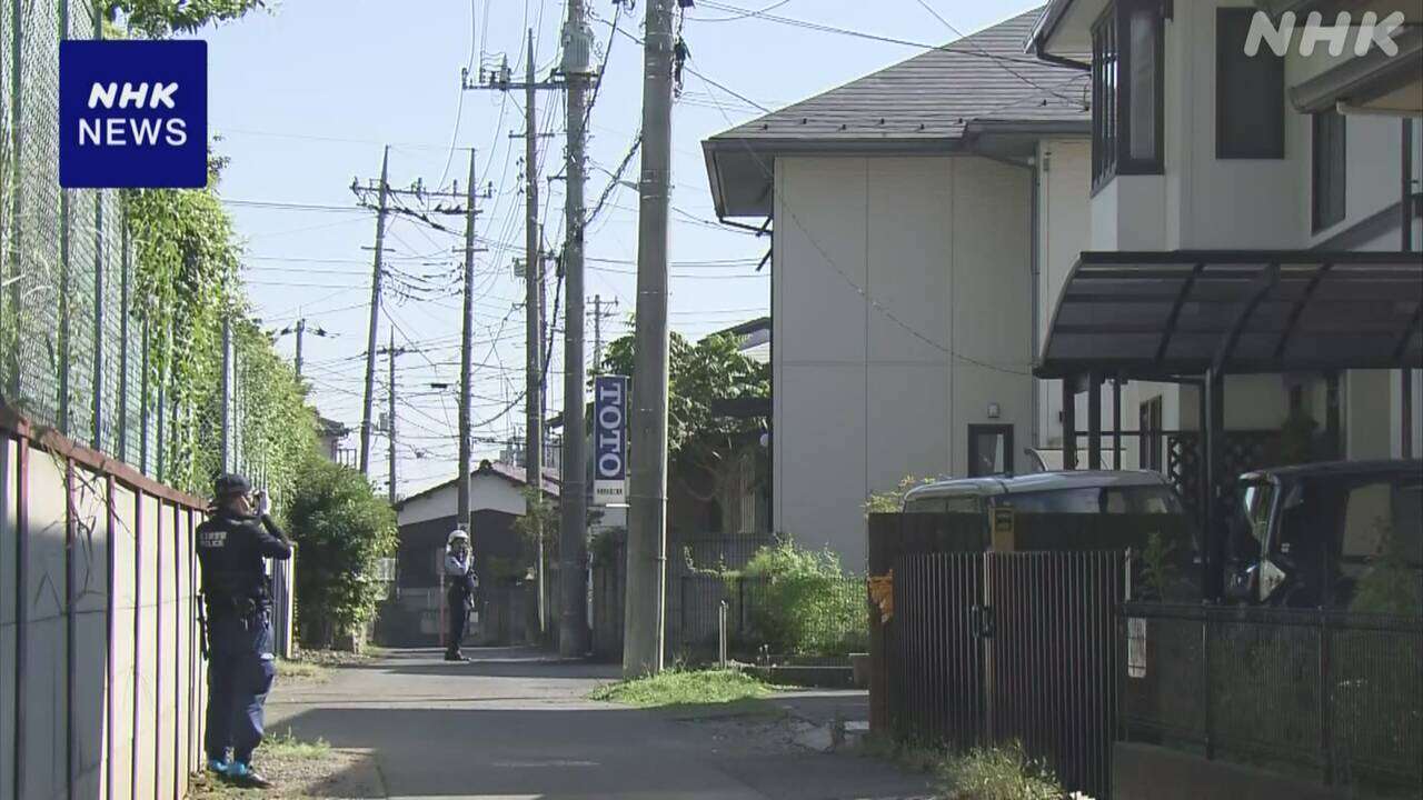 さいたま市 住宅に3人組の男が押し入り 財布など奪い逃走