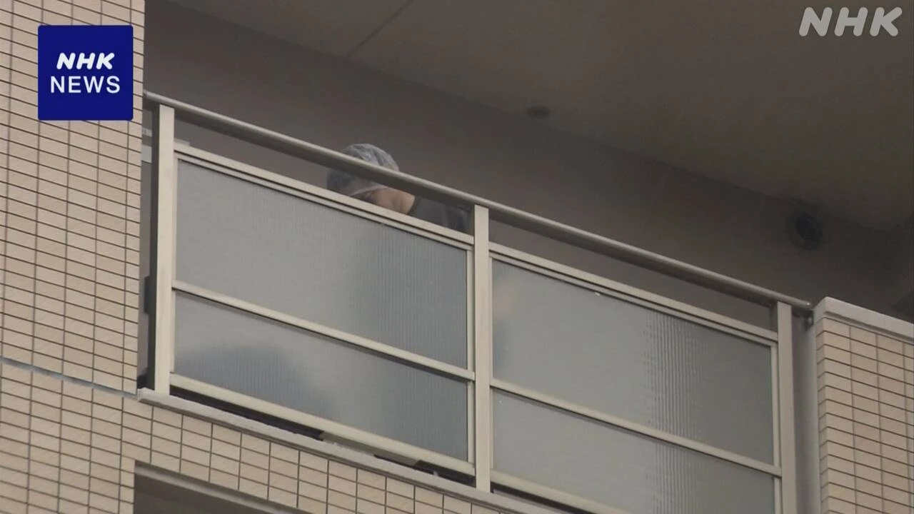 福岡 3歳女児 マンション6階から転落か 意識ない状態で搬送