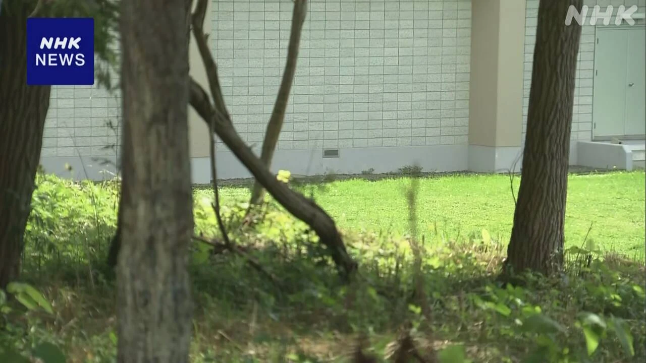 北海道 初山別村 中学校敷地にいたヒグマ 見つからず 警戒続く