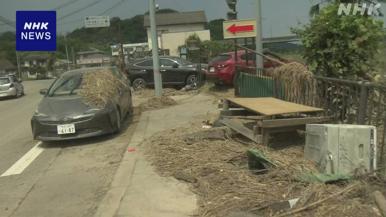 熊本 大雨特別警報から1週間 生活再建へ きめ細かい支援が課題