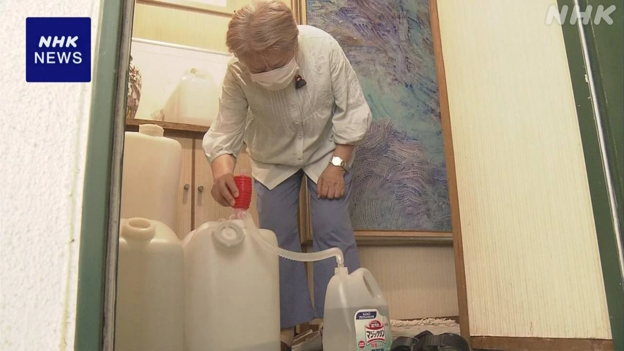 熊本 大雨の浸水被害 中心部では水が使えないところも