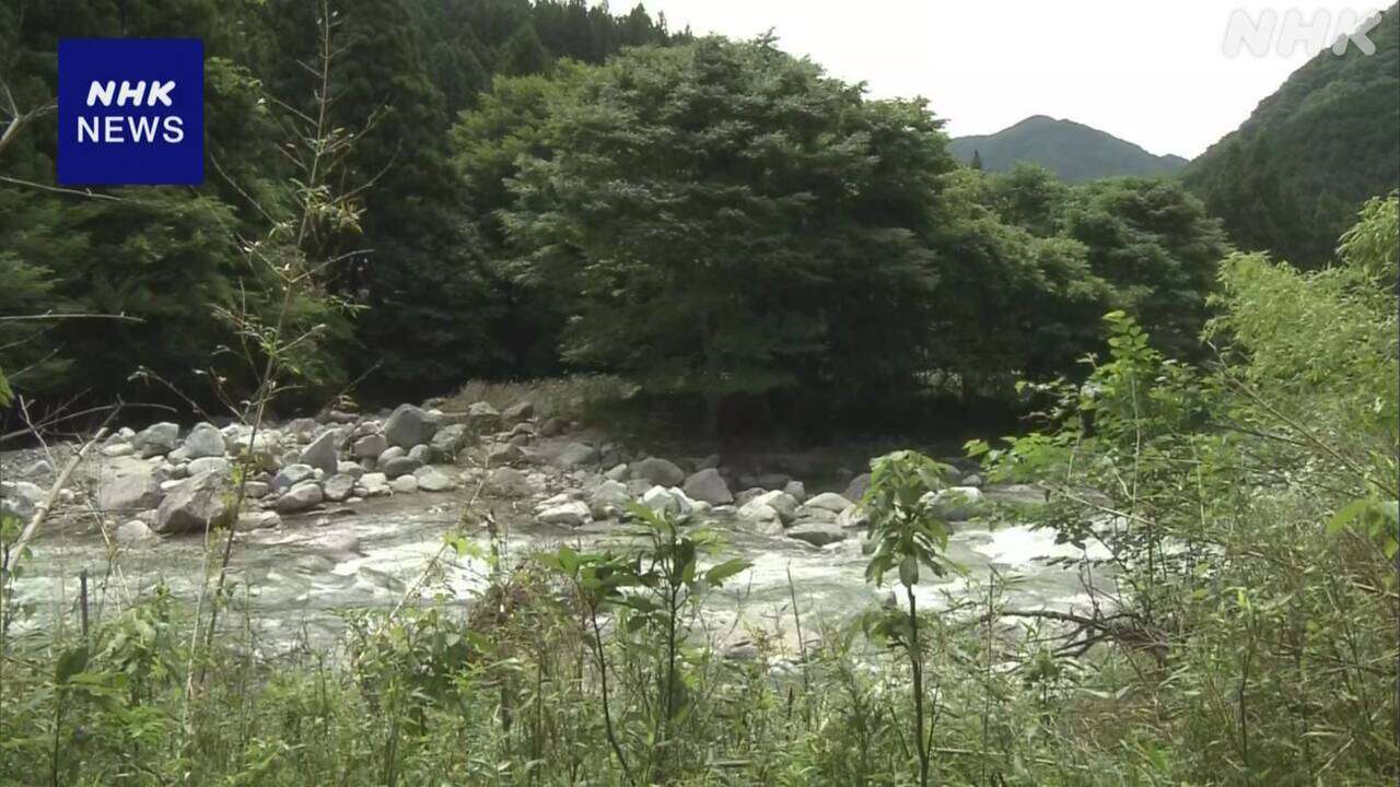 岐阜 揖斐川町 釣りをしていた男性クマに襲われ顔などに大けが