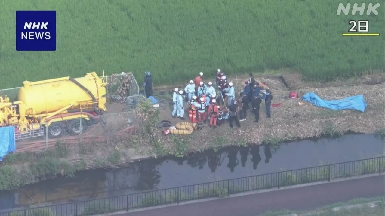 埼玉 行田 マンホール転落事故 中野国交相“必要な対応検討”
