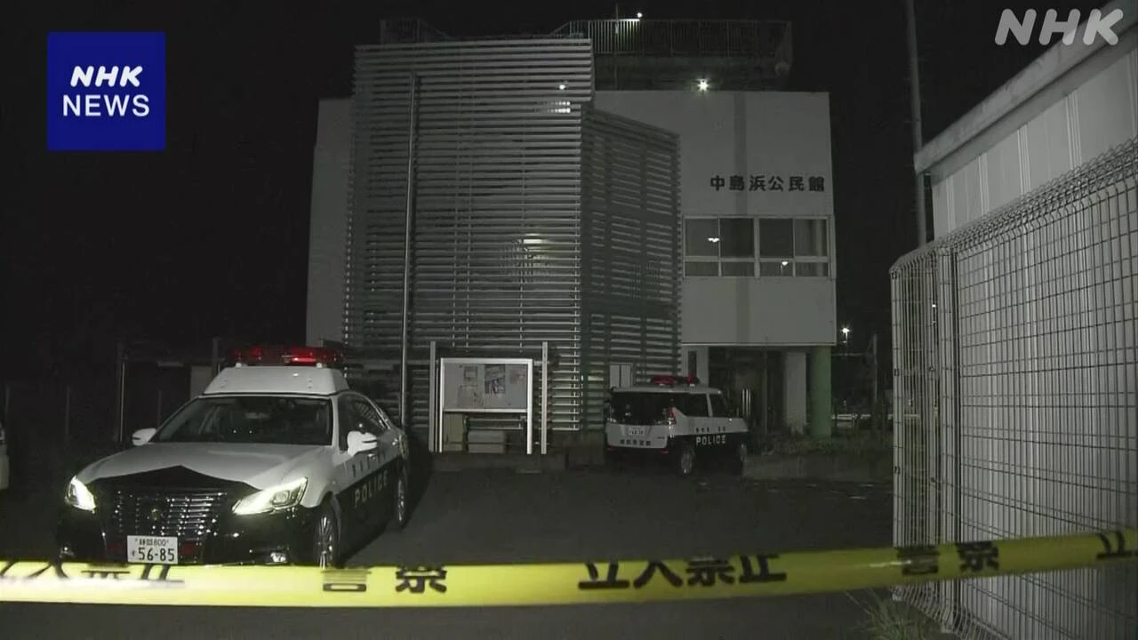 静岡 公民館で男性殺害疑い 54歳容疑者を逮捕 容疑の一部否認