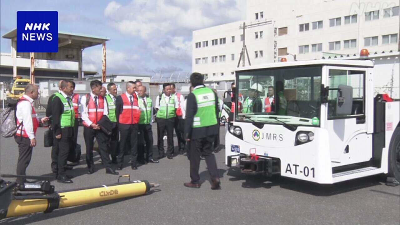 定年退職控えた自衛官 空港でインターンシップ参加 人手不足で