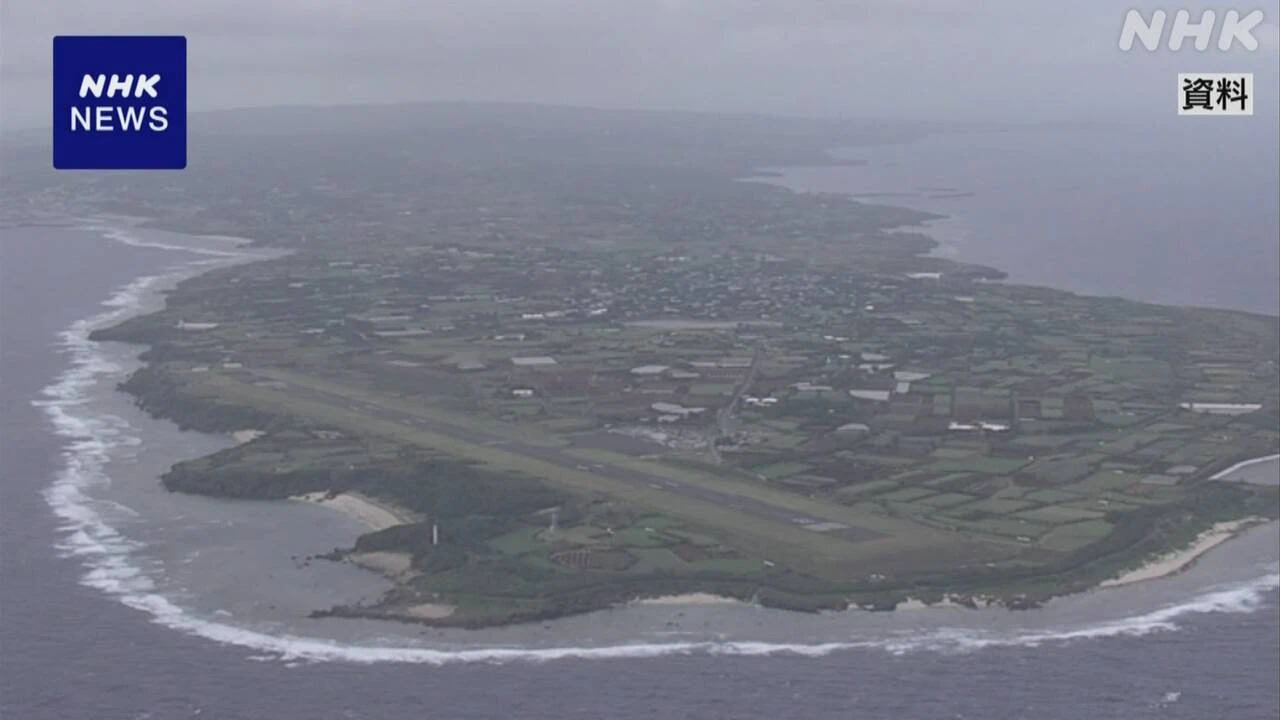 鹿児島 沖永良部空港 米軍オスプレイ着陸 旅客機1便離陸に遅れ
