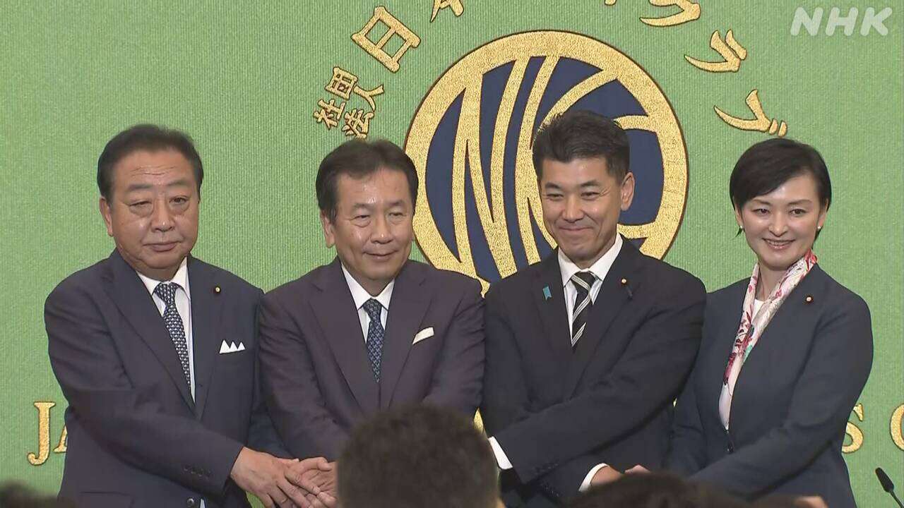 立民代表選 候補者が野党間連携 政治改革実現の具体策で論戦