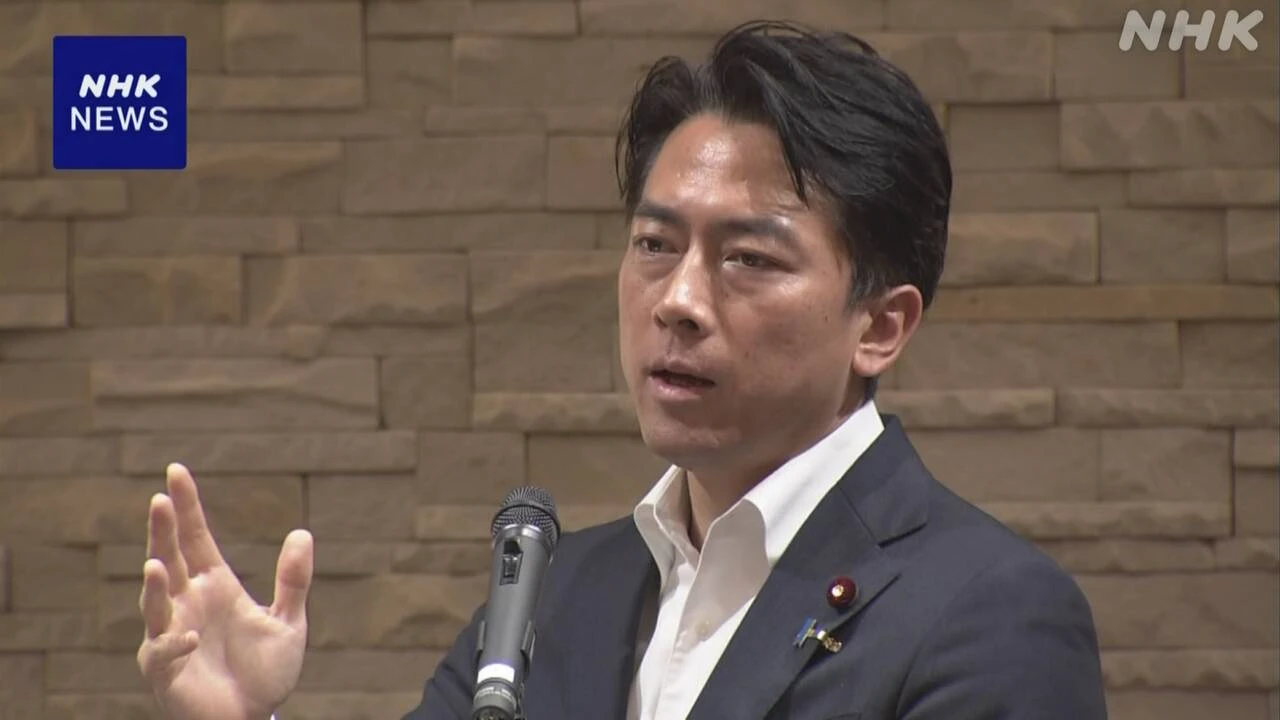 自民 小泉前選対委員長“連合が支援の政党との連立も検討を”