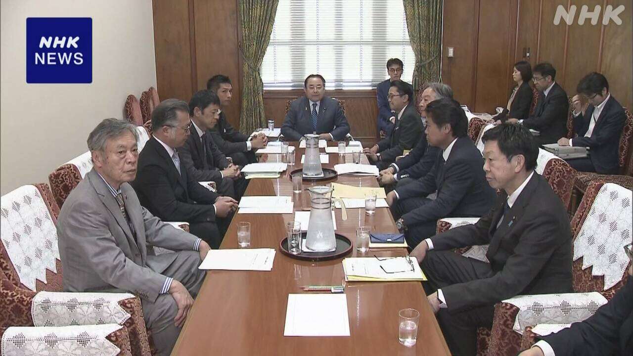 政治資金問題 衆院政倫審 野党3党の申し立て受け 進め方協議へ