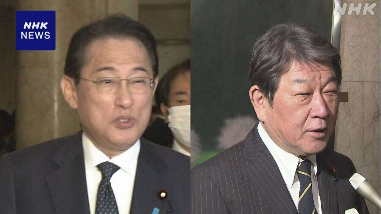 岸田前首相と茂木前幹事長らが会談 党内情勢など意見交換