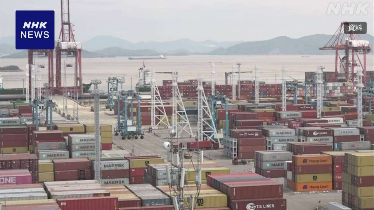 中国 1～2月の対米貿易黒字 去年同期比3.7％増 貿易摩擦の懸念