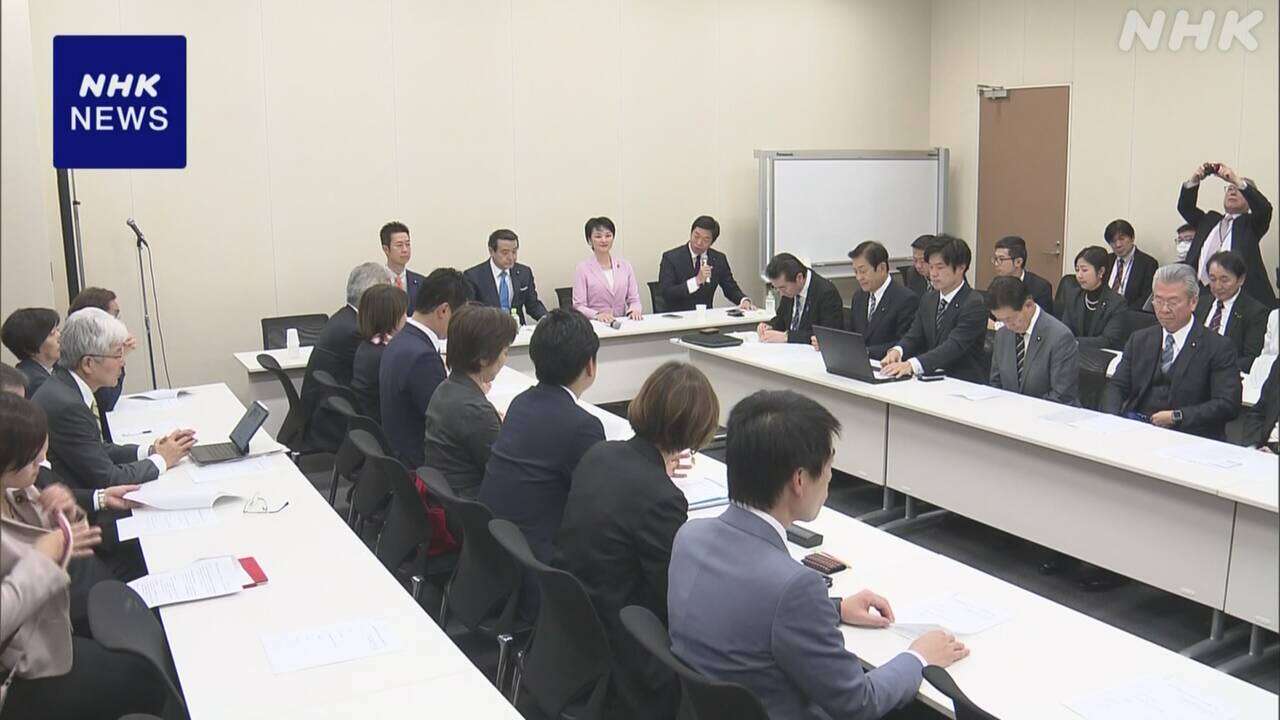 立民 江田元代表代行ら 食料品の消費税0％目指し検討へ