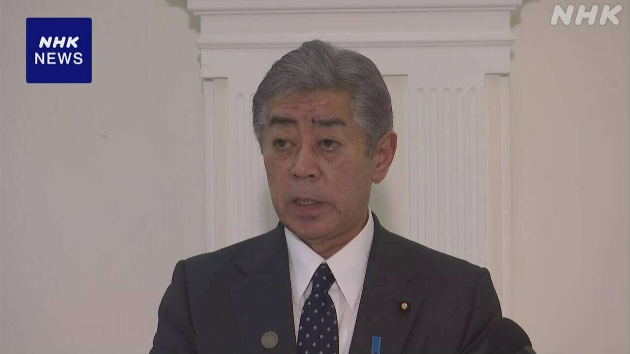 日韓外相 労働者追悼式 両国関係に影響与えないことで一致