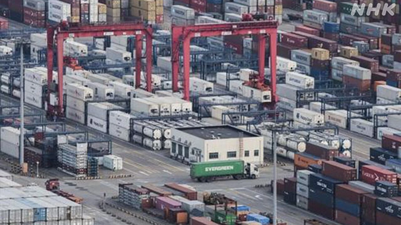中国 5月の対米輸出額は大幅減少 去年同月比34.5％マイナス