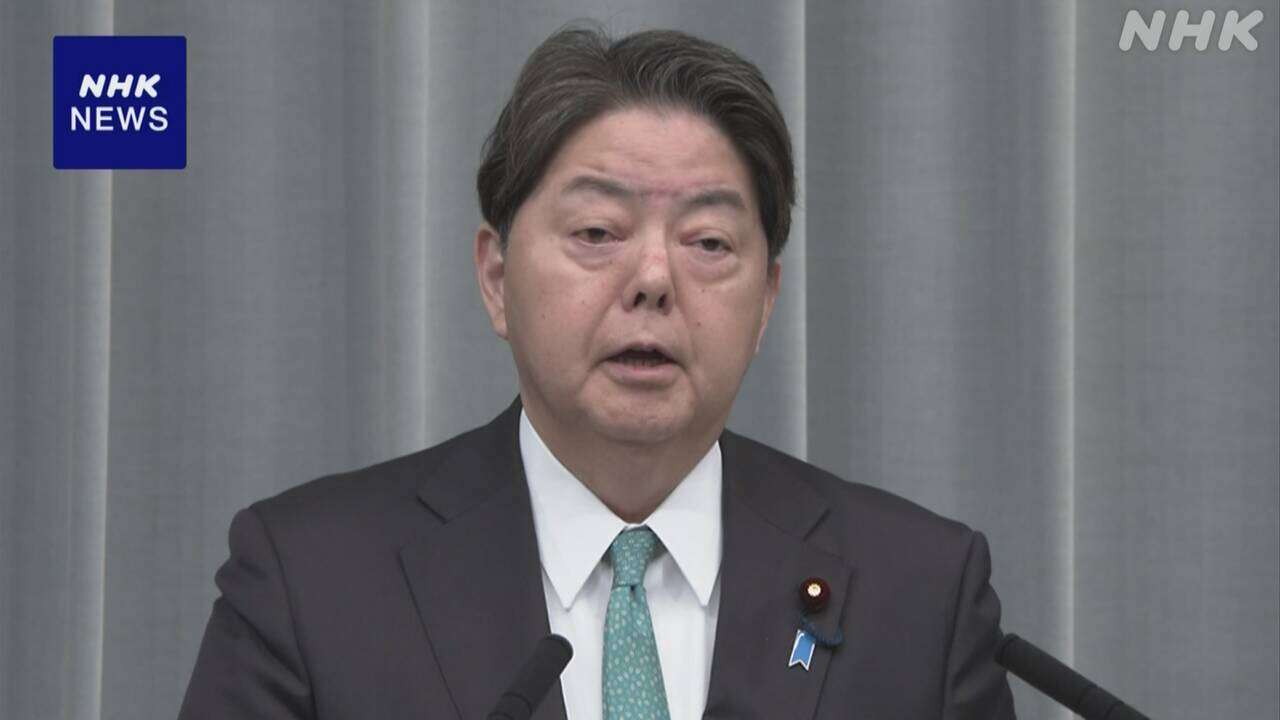 衆院議員宿舎に関係者以外が立ち入り 林官房長官“警戒強化”