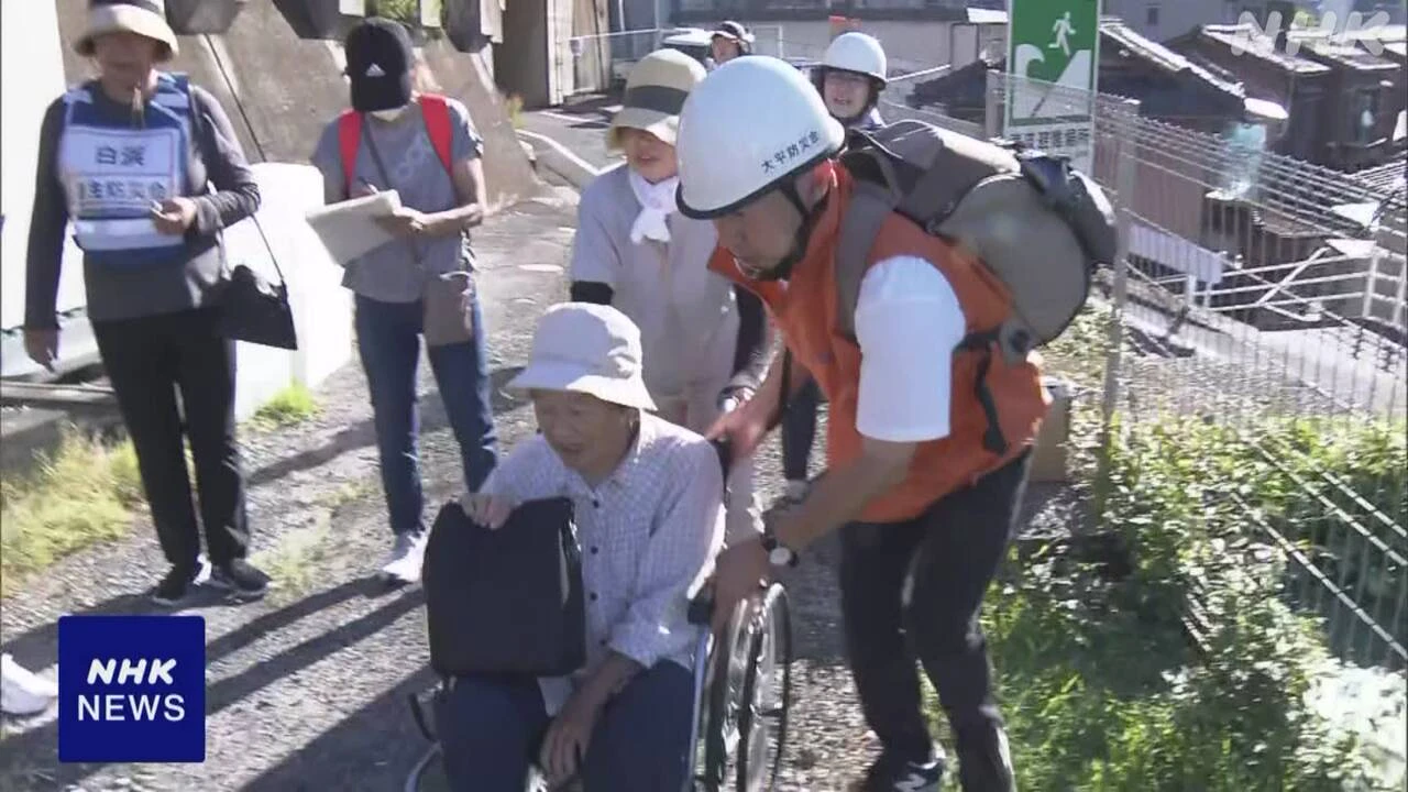 防災の日を前に各地で訓練 巨大地震など想定 備え学ぶ催しも