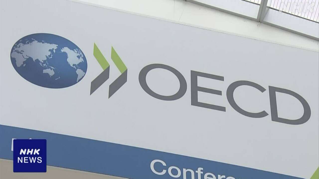 OECD 世界の経済成長率を下方修正 トランプ政権の関税措置で