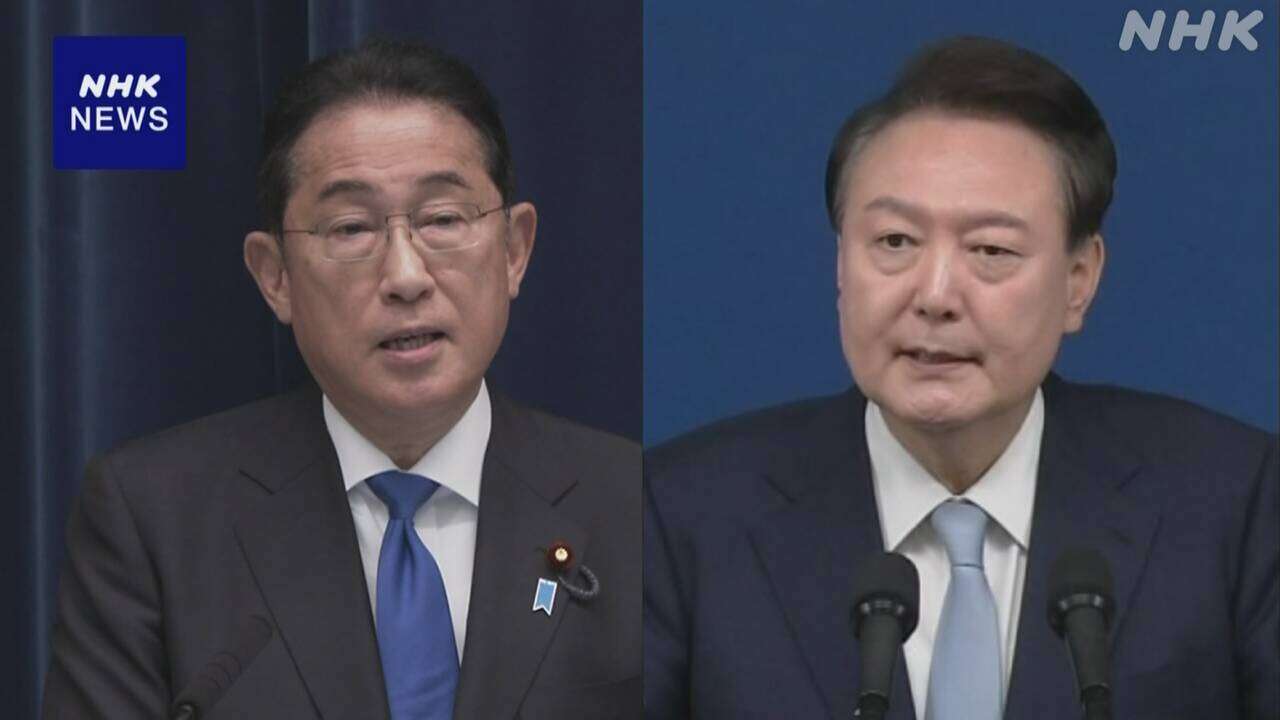 岸田首相 6日から韓国を訪問 ユン大統領と首脳会談へ