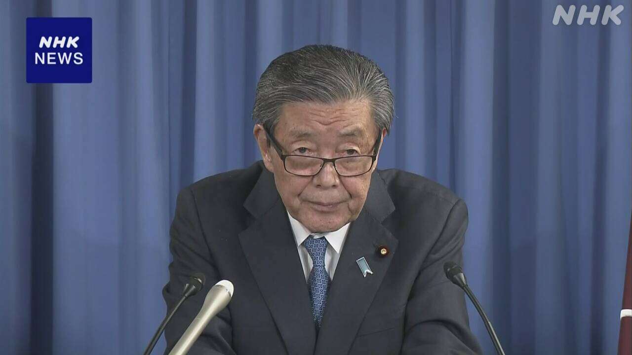 自民 森山幹事長“政治とカネにけじめ” 党として一定額寄付へ