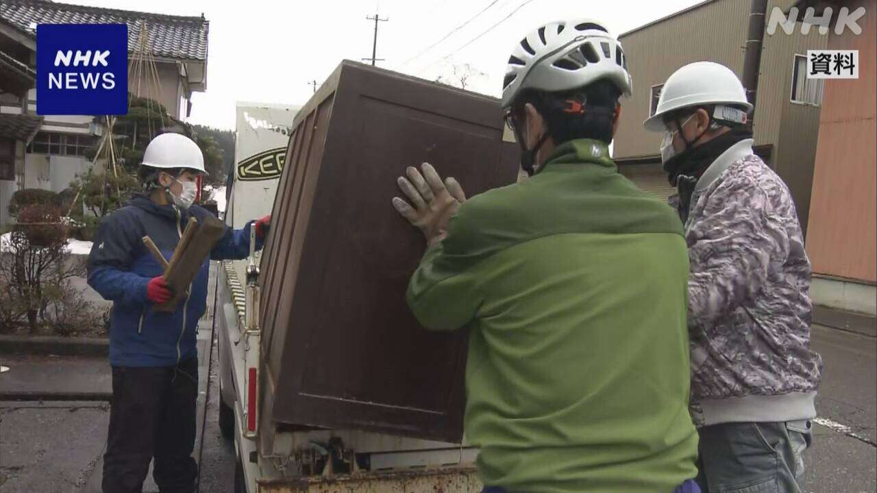 石川 大型連休で多くのボランティア見込み “遠慮せず依頼を”