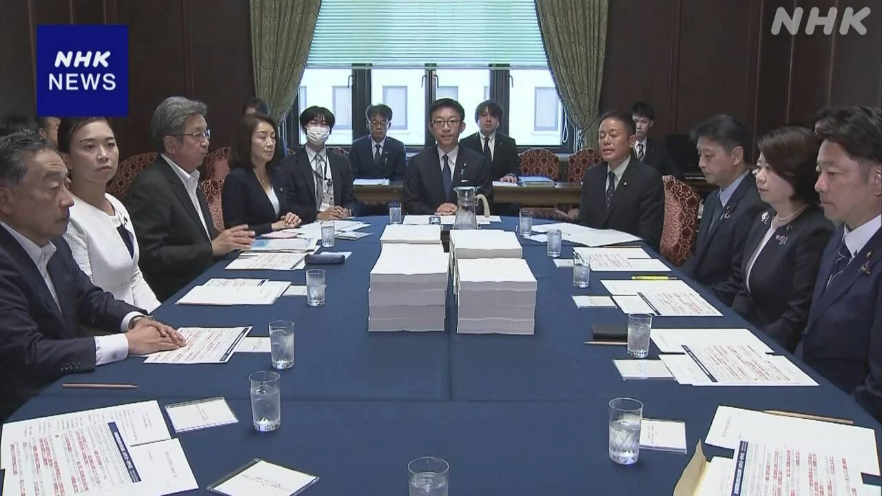 米と関税措置めぐるやりとり 赤澤大臣が報告 衆参予算委理事懇