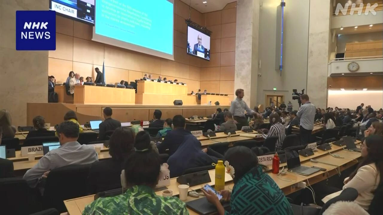 プラスチック環境汚染防止 国際条約とりまとめ 合意再び見送り