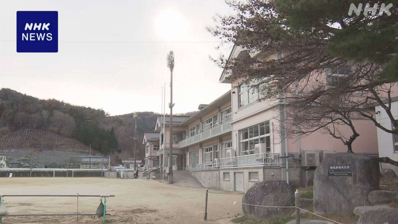 大船渡の山林火災 “避難の判断難しかった” 小学校校長