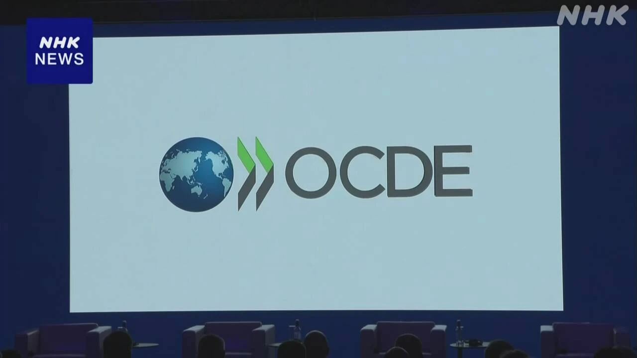 OECD 世界経済の成長率予測 2.9％に下方修正 米関税措置の影響