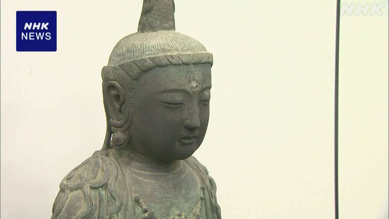 長崎 対馬の寺から盗まれた仏像 韓国の寺が法要後に返還の意向