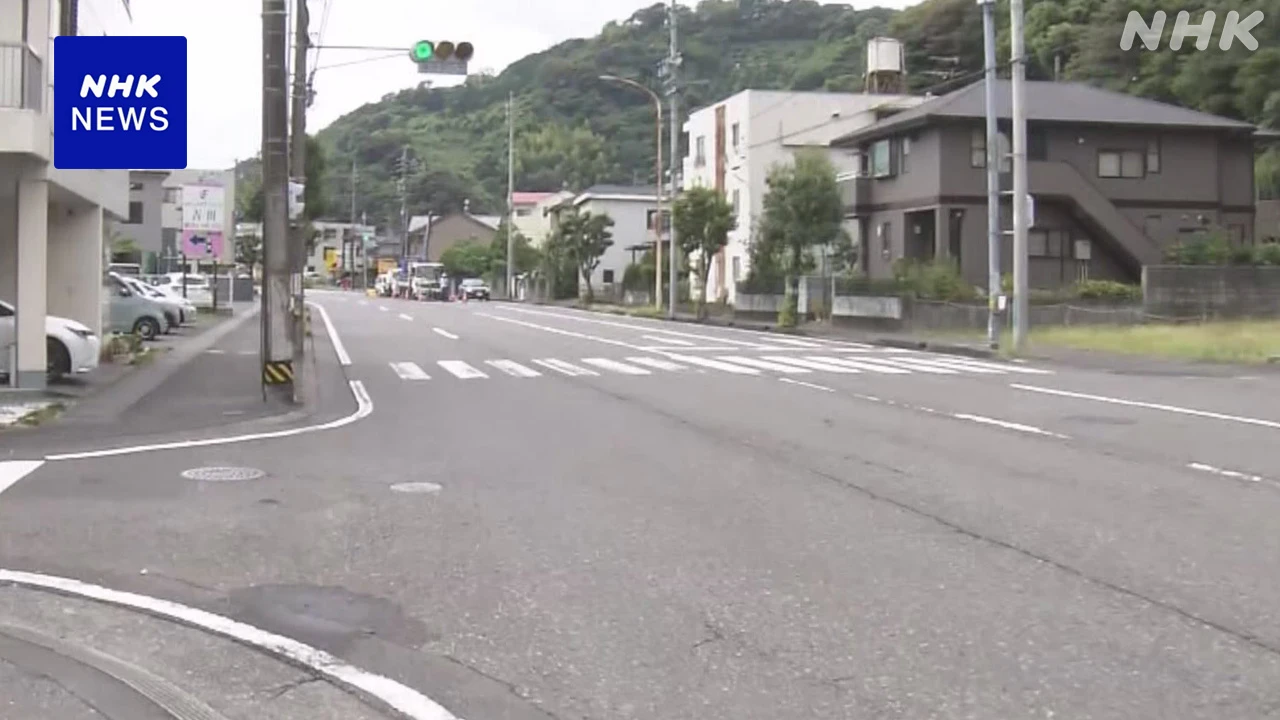 静岡 交差点で路線バスと軽乗用車が衝突 バスの乗客7人搬送