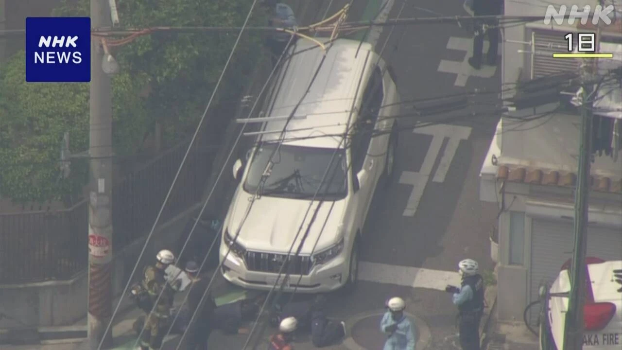 大阪 西成区 小学生を故意にはねたか 容疑者の鑑定留置始まる