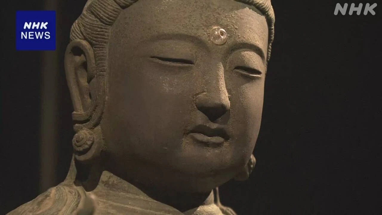 長崎 対馬 韓国から13年ぶりに返還された仏像の特別公開始まる