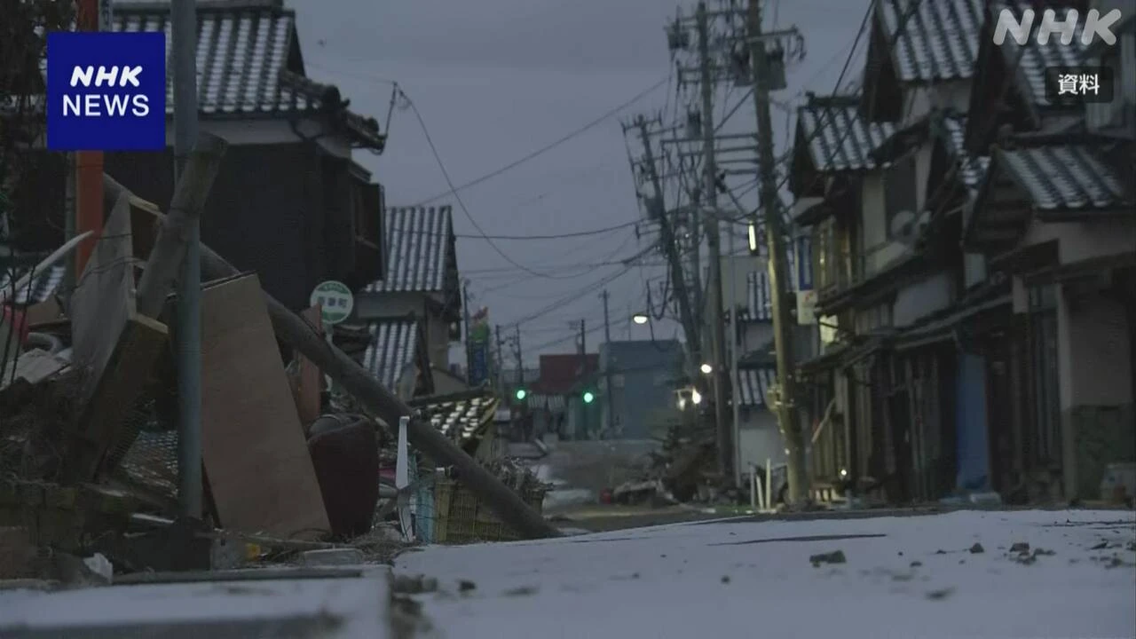 能登半島地震 災害関連死 石川の12人認定 直接死含む死者584人