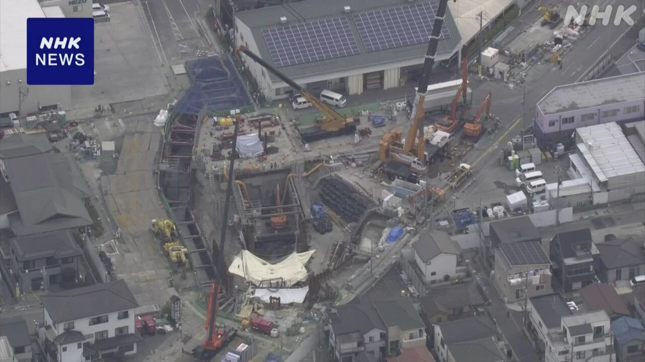 埼玉 八潮 道路陥没 消防と警察 下水道管内に入り状況確認へ
