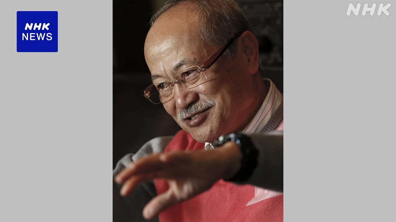 洋画家 絹谷幸二さん死去 82歳 長野五輪公式ポスター手がける