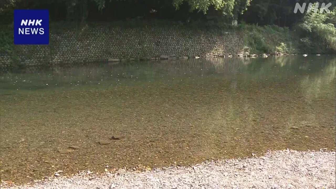 岐阜 関 川で50代男性見つかり死亡確認 溺れたか