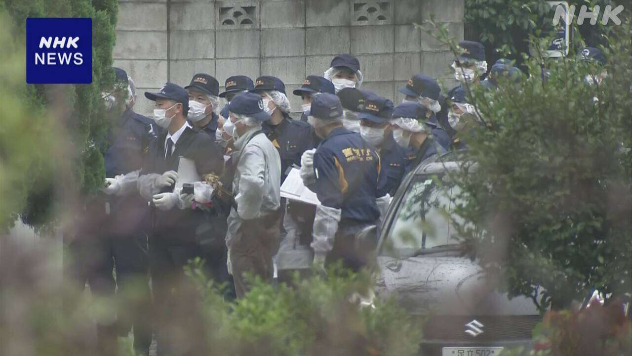 東京 葛飾区強盗傷害事件 男ら約10時間にわたり住宅内物色か