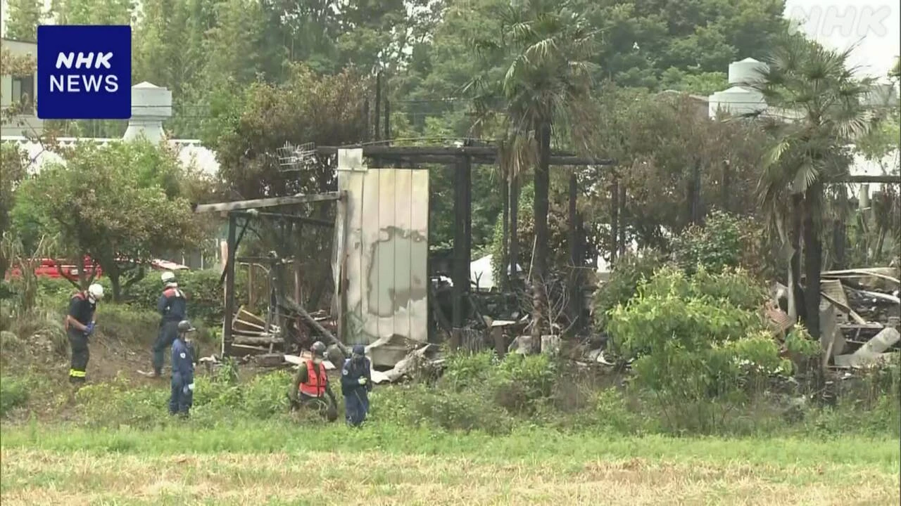 埼玉 加須 住宅で火事 敷地内4棟全焼 13歳の妹と連絡取れず