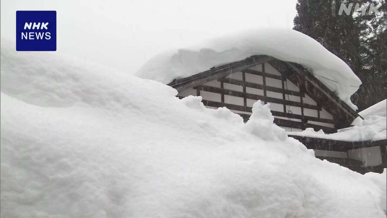 北日本あすも雪続く あさって東北など広範囲で雨 雪崩など注意