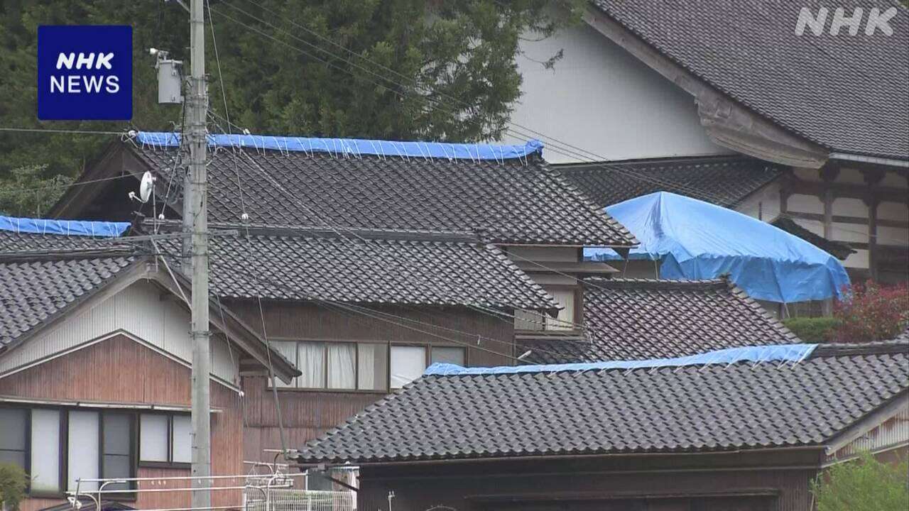 石川 七尾 河内地区 断水解消も過疎化のさらなる進行を懸念