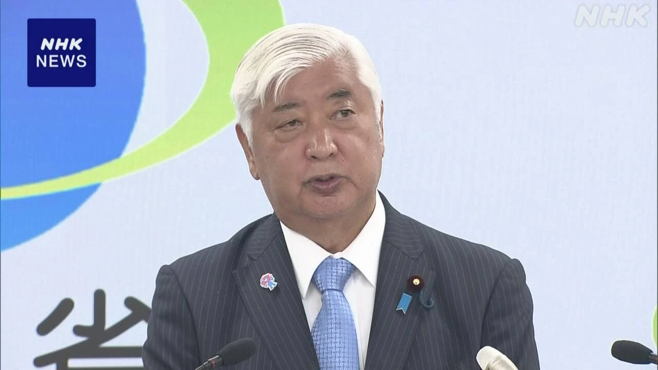 中谷防衛相 “自民 臨時の総裁選 実施すべきではない”