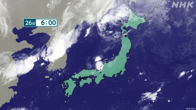 北海道 非常に激しい雨が降る見込み 土砂災害などに警戒