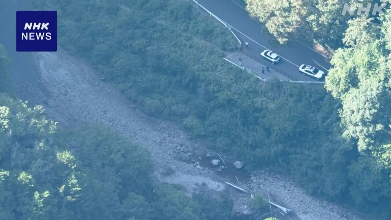 千葉 君津 小櫃川の水中から乳幼児のものとみられる腕見つかる