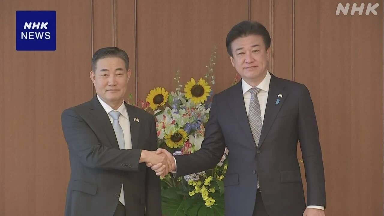 日韓防衛相会談 相互訪問活性化 共同で年間交流計画作成で一致