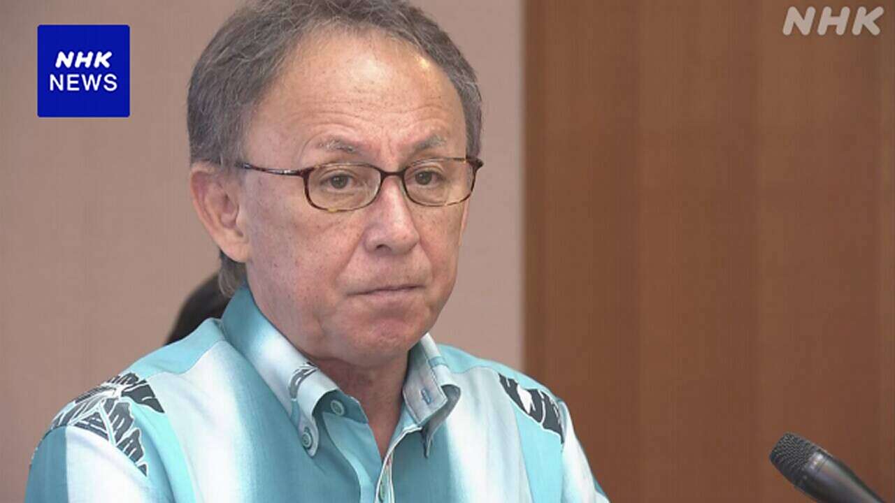 米兵の性暴力事件 沖縄 玉城知事 “県への通報の徹底が必要”