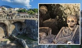 Archaeologists discovered more than 300 skeletons in ‘scene of horror'