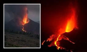 La Palma volcano fears over magma 'recharging' as 50 earthquakes rock Canary Island