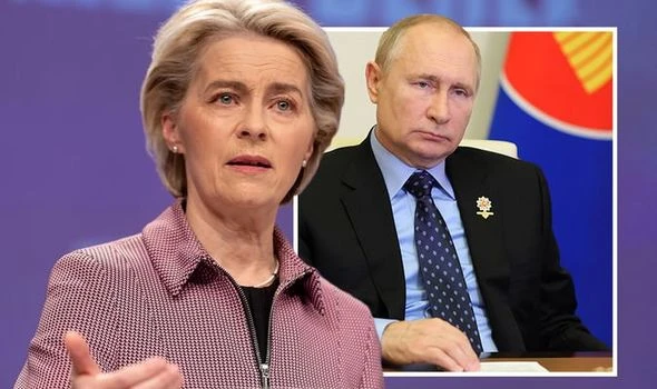 EU takes on Russia! VDL makes £50m pledge to END Putin squeeze after 'emergency' declared